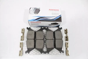 Asianautos Full Ceramic Rear Brake Pads W/Hardware For Lincoln Navigator 18-22 - Picture 1 of 4