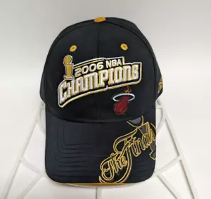 Nuevo Sin Etiqueta Reebok NBA Miami Heat 2006 Champions Correa Gorra Gorra - Imagen 1 de 6
