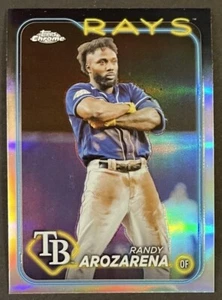 2024 Topps Rifrattore cromato #153 Randy Arozarena - Foto 1 di 2