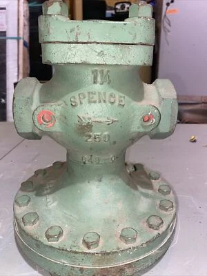 VÁLVULA PRINCIPAL SPENCE ENGINEERING E, HIERRO FUNDIDO 250# NPT Foto 1 de 4