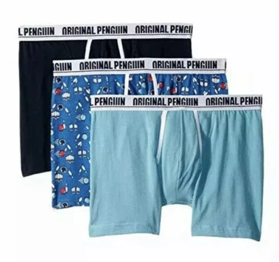 Calzoncillos boxer Penguin para hombre surtidos de moda ropa interior L15116 talla L Foto 1 de 2