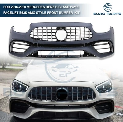 For 2021~2023 Mercedes-Benz E-Class W213 Facelift E63 Front Bumper Kit NEW - Image 1 of 4