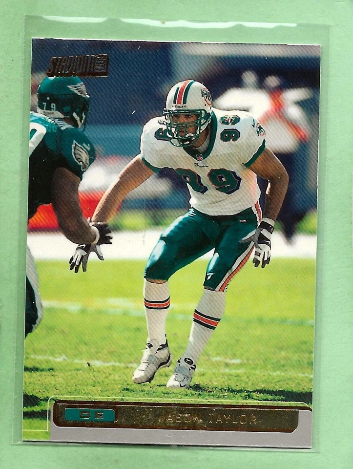 JASON TAYLOR - 2001 Stadium Club - #83 - Dolphins - Comb. Shipping - Image 1 of 1