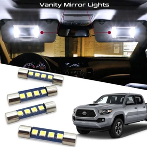 4pcs 6000K White 29mm LED Vanity Mirror Light Bulbs for 2005-2023 Toyota Tacoma - Bild 1 von 9