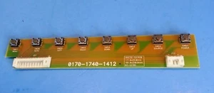 Vizio 32"/37" LCD TV Power On Button Menu Key Controller Board 0170-1740-1412 - Picture 1 of 2