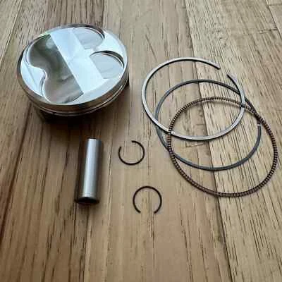 76.95mm Forged Piston Kit for 2004 - 2019 Kawasaki KX250F 2004-2006 RMZ250 77mm - Image 1 of 3