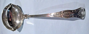 Unknown Maker EPNS "KINGS" Pattern Solid Soup Ladle w/ Spouts, Made in England - Picture 1 of 13