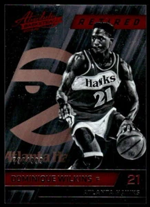 2015-16 Panini Absolute #153 Dominique Wilkins BASKETBALL Atlanta Hawks - Picture 1 of 2