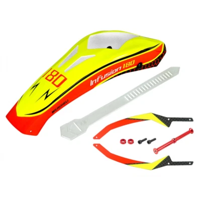 Microheli Airbrush Fiberglass King Cobra Canopy - BLADE INFUSION 180 - Image 1 of 2