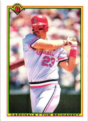 1990 Bowman #202 Tom Brunansky - Image 1 of 2