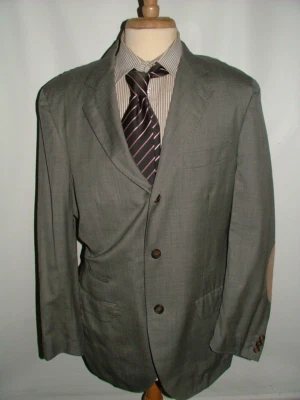 BLAZER HOMBRE BRUNELLO CUCINELLI TALLA 42 L LANA SEDA HECHO ITALIA ALTA COMODIDAD #190 Foto 1 de 4