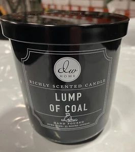DW Home Richly Scented Candle Lump of Coal 33 hour Single Wick 9.69 oz - Picture 1 of 4