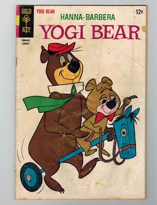 Hanna-Barbera Yogi Bear #31 Comic Book January 1968 Gold Key Comics - Image 1 of 2
