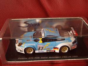 Spark S0918 1:43 Porsche 996 GT3 RSR 2005 Le Mans #83 Seikel Motorsport