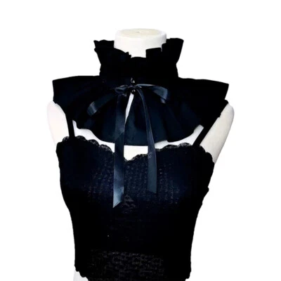 Викторианский с оборками воротник шикарный Sweet девочек блузка воротник лацкан шаль лацкан - Изображение 1 из 4