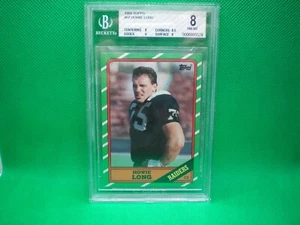 HOWIE LONG 1986 TOPPS GRADED Card #67 HOF - Picture 1 of 2