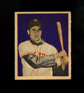 1949 BOWMAN~#18~BOBBY THOMSON~CENTERED~FRESH~BEST DEAL ON EBAY NOW