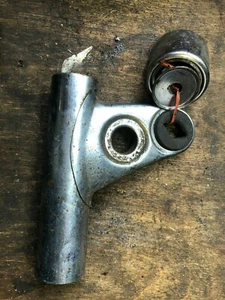 KAWASAKI Z400 KZ400 D LOWER HEADLIGHT BRACKETS Z400D HEAD LIGHT CLAMPS BRACKETS - Picture 1 of 5