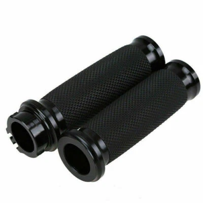 Punhos de mão de barra de motocicleta 1" para Harley Touring Sportster XL883 XL1200 - Imagem 1 de 4
