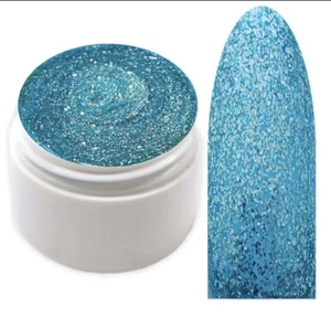 Exclusive Chrome Glitter Farbgel UV LED Colour Gel Türkis EG-336 Made in Germany - Bild 1 von 1