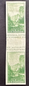 US 1935 Sc# 769a Horizontal Gutter Pair MNG Yosemite National Park - Picture 1 of 2
