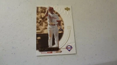 2001 UPPER DECK OVATION #54 BOBBY ABREU  BASEBALL CARD - Image 1 of 2