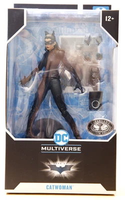 Figura de acción McFarlane DC Multiverse Catwoman Platinum Chase Dark Knight Rises Foto 1 de 4