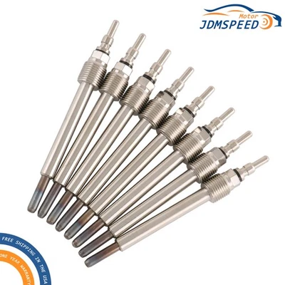 8PCS Glow Plug ZD13 4C3Z12A342AA Fit For F250 F350 F450 6.0L 2004-2007 - Image 1 of 4
