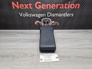 2012 Volkswagen Beetle Black Leatherette Center Console Armrest Centre Lid Pad - Picture 1 of 17