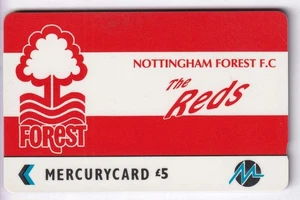 EUROPE TELECARTE / PHONECARD .. U.K 5£ GPT 3PF MERCURY FOOTBALL NOTTINGHAM - Picture 1 of 2