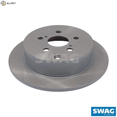 2x BRAKE DISC 33 10 7123 FOR TOYOTA 1ZZ-FE 1.8L 2ZZ-GE 1.8L 1NZ-FXE 1.5L 4cyl - Image 1 of 4