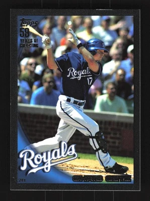 Chris Getz Kansas City Royals 2010 Topps Black #508 SN /59 - Image 1 of 2