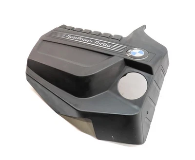 11-18 BMW 535i 640i 740i X3 X5 X6 (F10 F07 F01) 3.0L TURBO N55 ACABAMENTO DA TAMPA DO MOTOR - Imagem 1 de 4