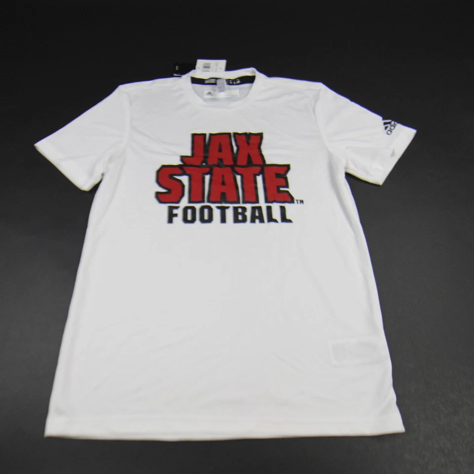 Jacksonville государство Gamecocks adidas коротким рукавом рубашка мужская белый новый - Изображение 1 из 1