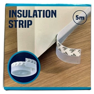 Silikon Zugluftstopper 100 cm – Flexibler Türdichtstreifen, selbstklebend - Bild 1 von 3