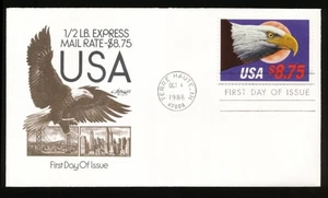 US 2394 $8.75 EAGLE EXPRESS MAIL FDC ARTMASTER - Picture 1 of 1