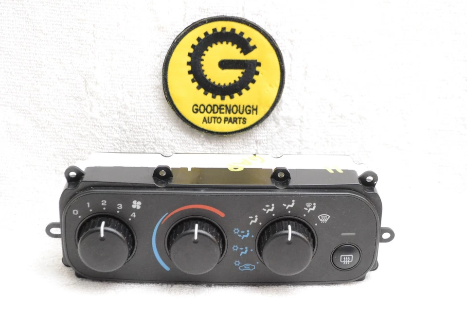 Chrysler Sebring 2002-2006 calefacción aire acondicionado temperatura climatización interruptor OE Foto 1 de 4