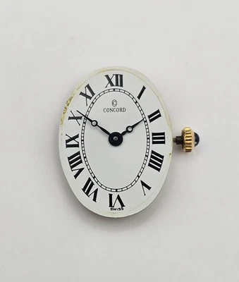 Concord Watch Dial Part & Mechanical Movement - Running - Image 1 of 4