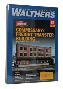 Walthers Cornerstone HO Commissary/Freight Transfer Background Building Kit - Picture 1 of 1