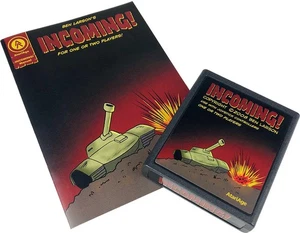 Incoming! - Original Atari 2600 Homebrew Game - New! - Picture 1 of 7