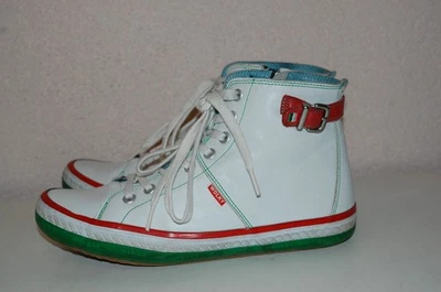 Wolky Biker Leder Sneaker in gr. 40 - Bild 1 von 4