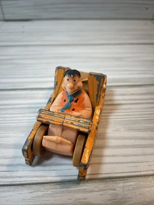 Винтажный литой игрушечный автомобиль Corgi Fred's Flyer Fred Flintstone 1982 литой ТВ-шоу - Изображение 1 из 4