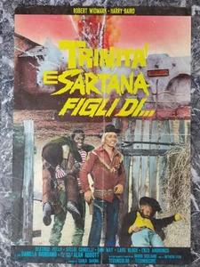 TRINITA' E SARTANA FIGLI DI - MANIFESTO CINEMA cm 65 x 95 - Picture 1 of 1