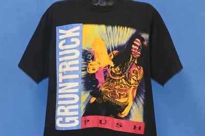 vintage 90s GRUNTRUCK PUSH ALBUM 1992 LEGALIZE GRUNGE ROCK BAND t-shirt XL - Image 1 of 4