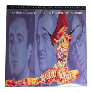 CASINO ROYALE 2-Laserdisc LD WIDESCREEN FORMAT EXCELLENT CONDITION VERY RARE! - Picture 1 of 15