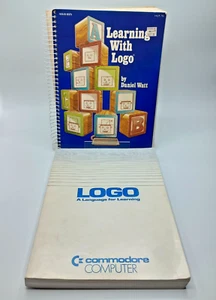 Logo: A Language for Learning & Learning with Logo - 2 VTG Commodore 64 Books - Picture 1 of 5