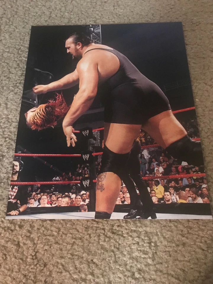 Póster plegable central de colección WWF THE BIG SHOW 2003 THE GIGANTES WCW RARO Foto 1 de 1