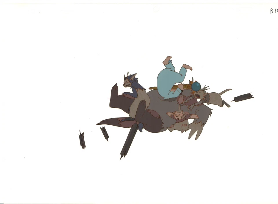 Little Nemo Adventures Slumberland Animation Cel w stuck Draw 1989 McCay H564 - Image 1 of 1