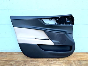 Jaguar XE 2017-2019 delantero izquierdo izquierdo puerta del conductor interior embellecedor panel de puerta OEM - Imagen 1 de 13