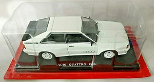 Car Audi Quattro 1980 1:24 New & Box Diecast model Auto Vintage miniature - Picture 1 of 2